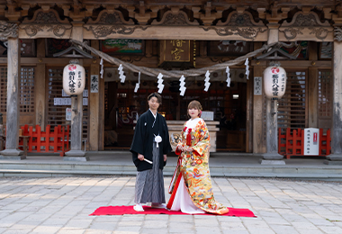 STUDIO TOMBO 櫛引八幡宮ロケーション