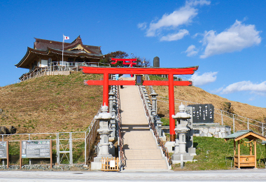 蕪島神社ロケーション
